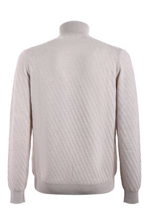 Sand Virgin Wool Turtleneck Sweater PAOLO PECORA | A034F0091342